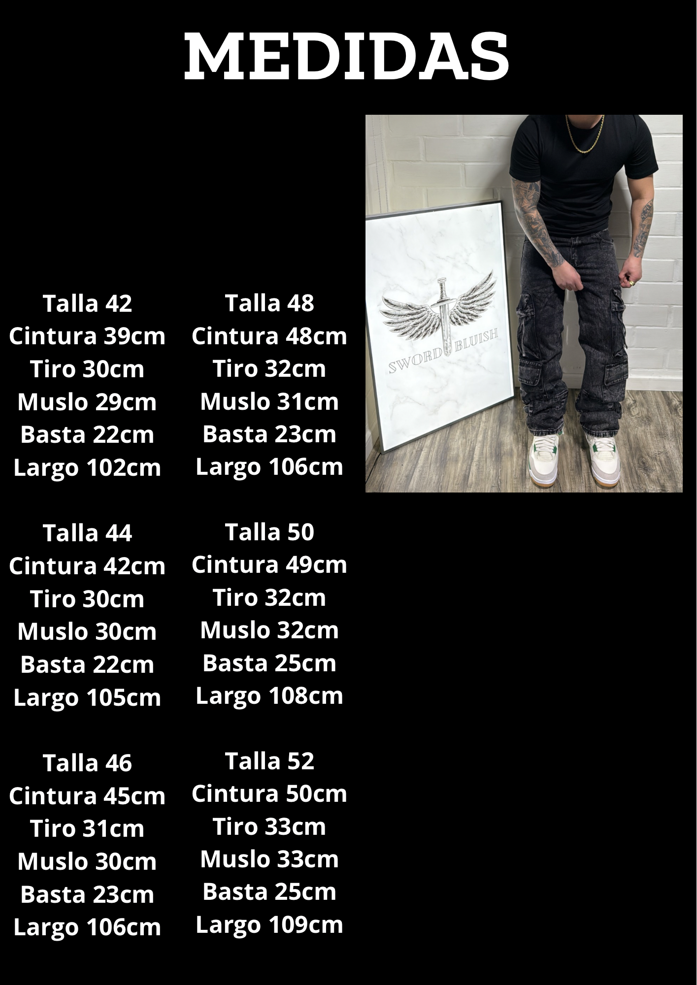 Cargo Denim Ghost - Imagen 2